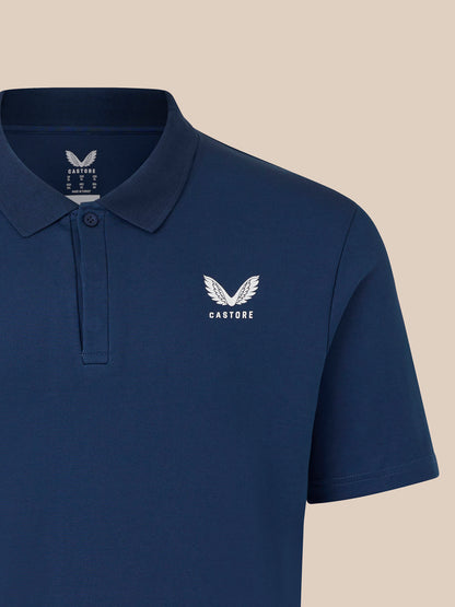 Short Sleeve Men's Polo - Navy