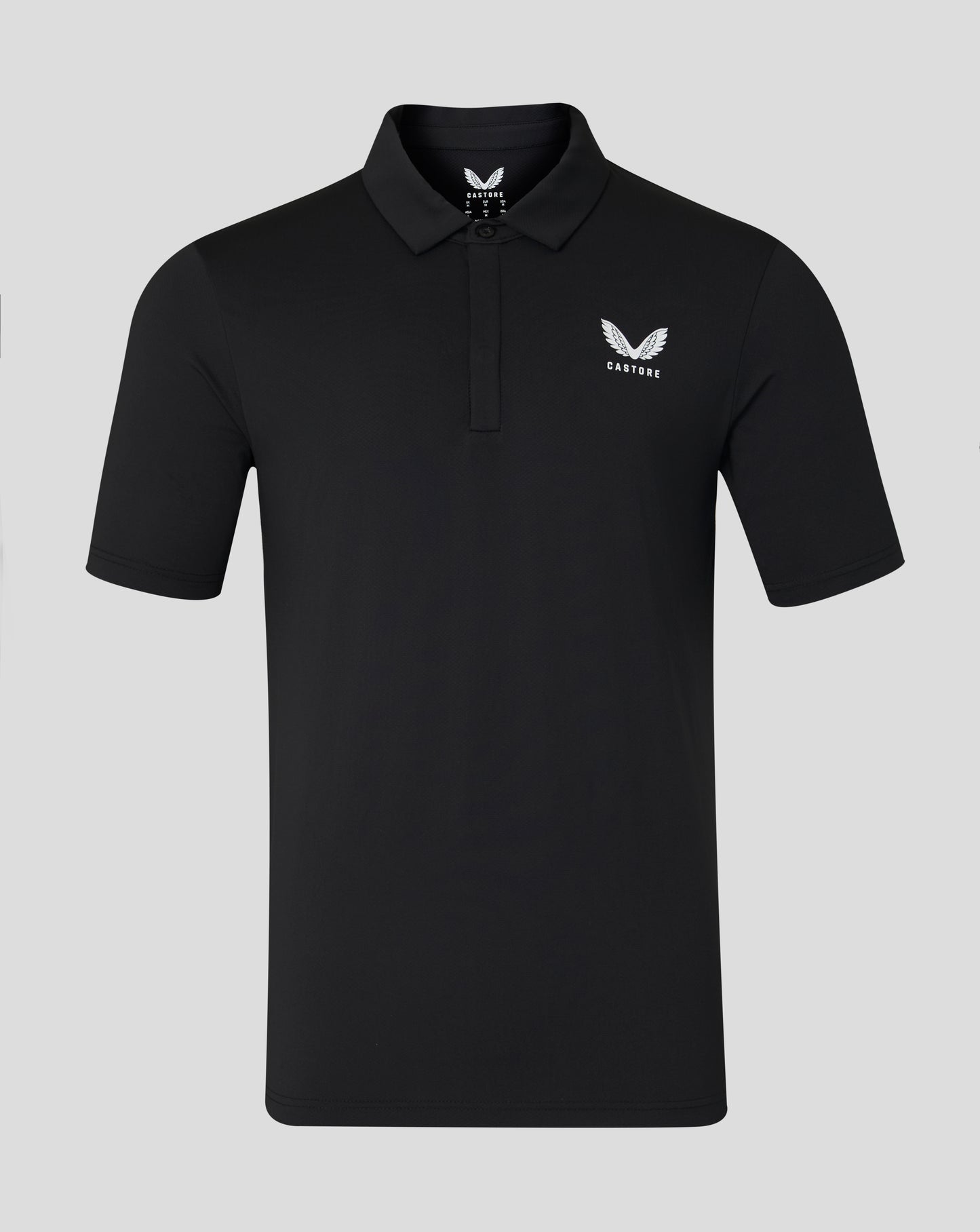 Men's Short Sleeve Polo - Black