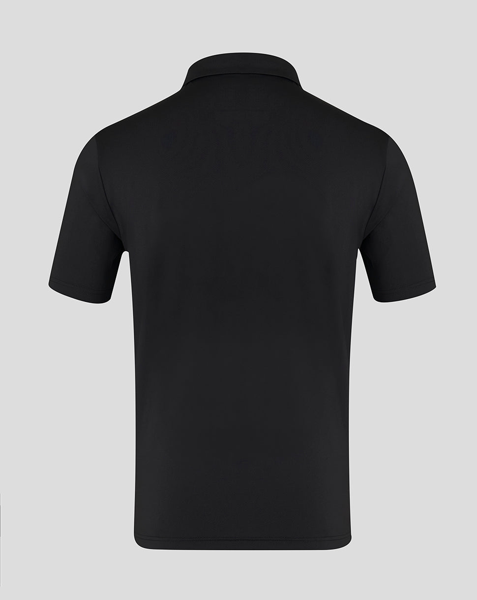 Short Sleeve Men's Polo - Black