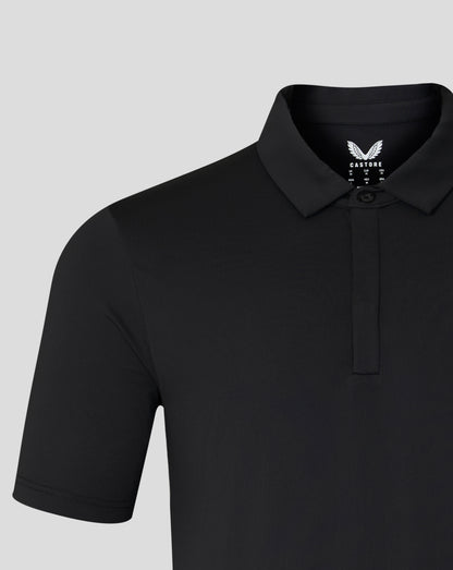 Men's Short Sleeve Polo - Black