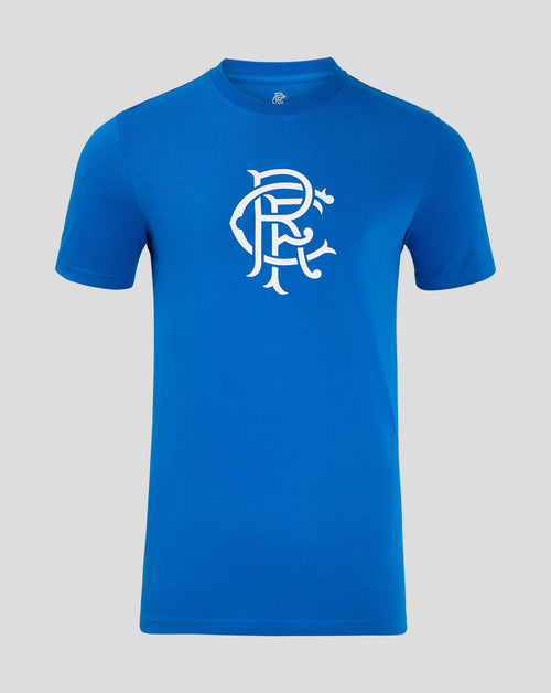 Rangers Men's Core Crest T-Shirt - Blue