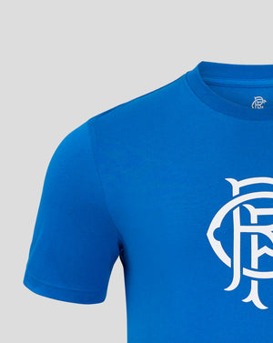 Rangers Men's Core Crest T-Shirt - Blue