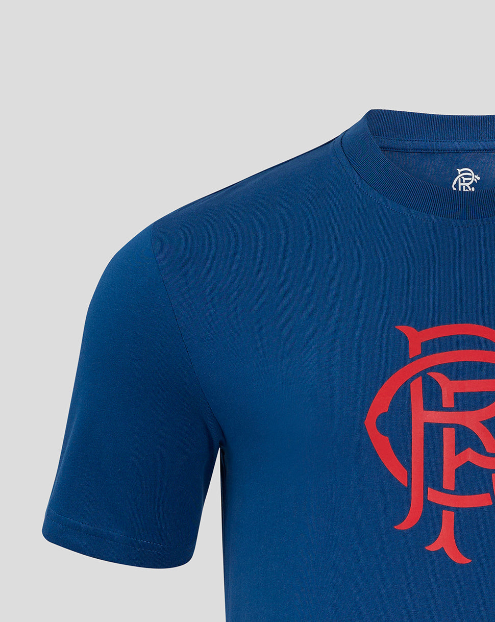 Rangers Men's Core Crest T-Shirt - Navy