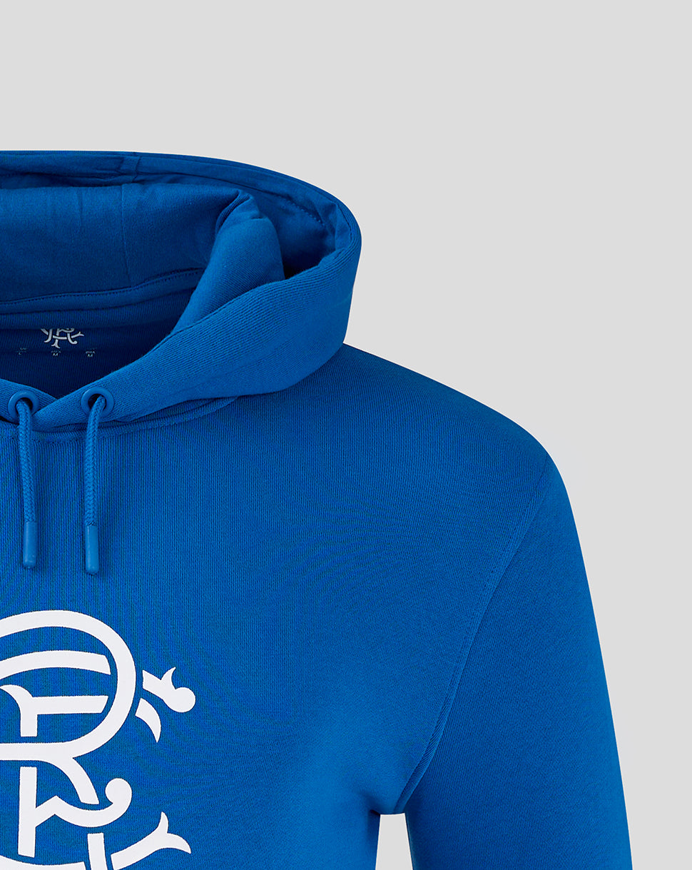 Rangers Men's 24/25 Core Hoodie - Blue - Lapis Blue
