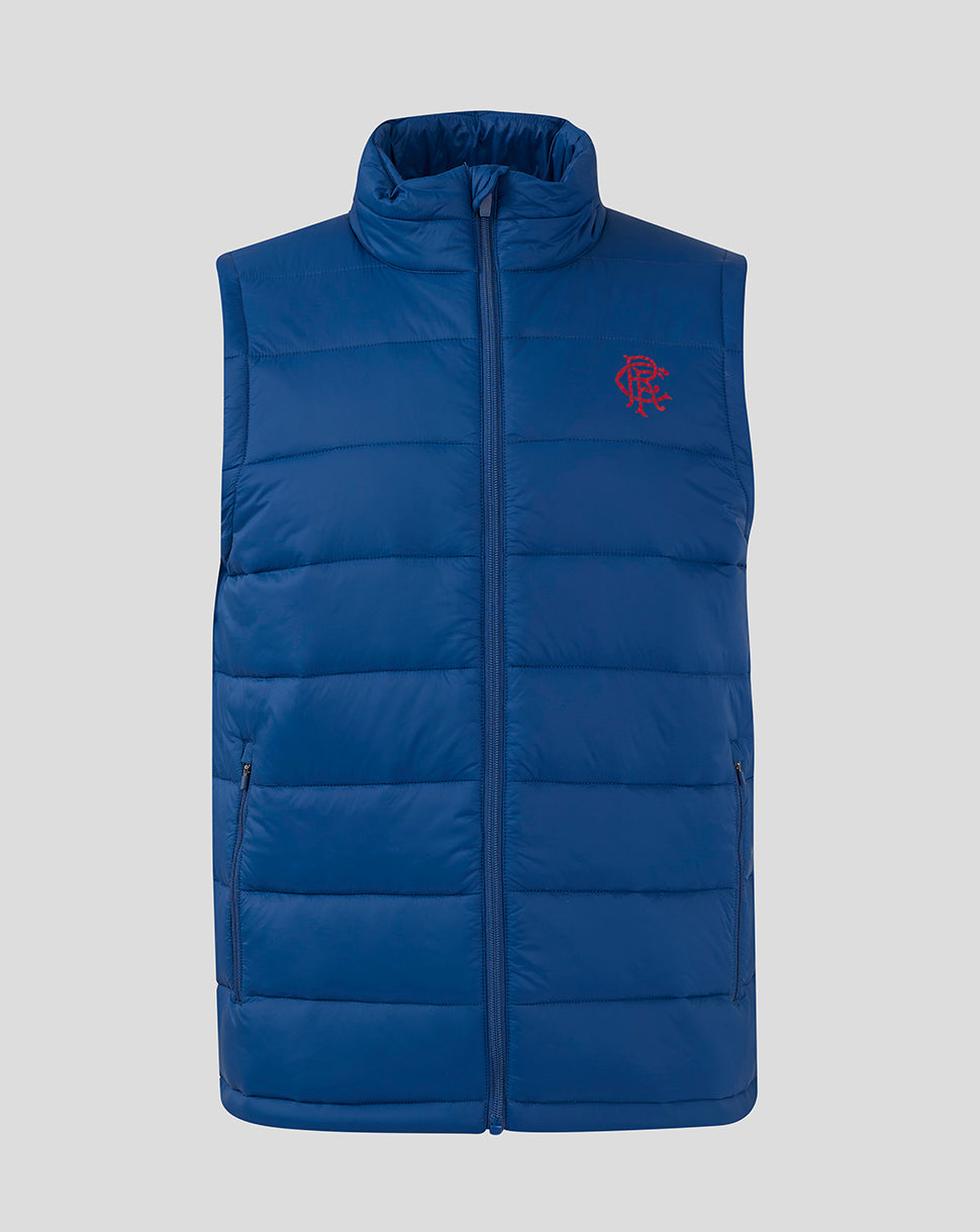 Rangers Men's Core Fan Gilet - Navy