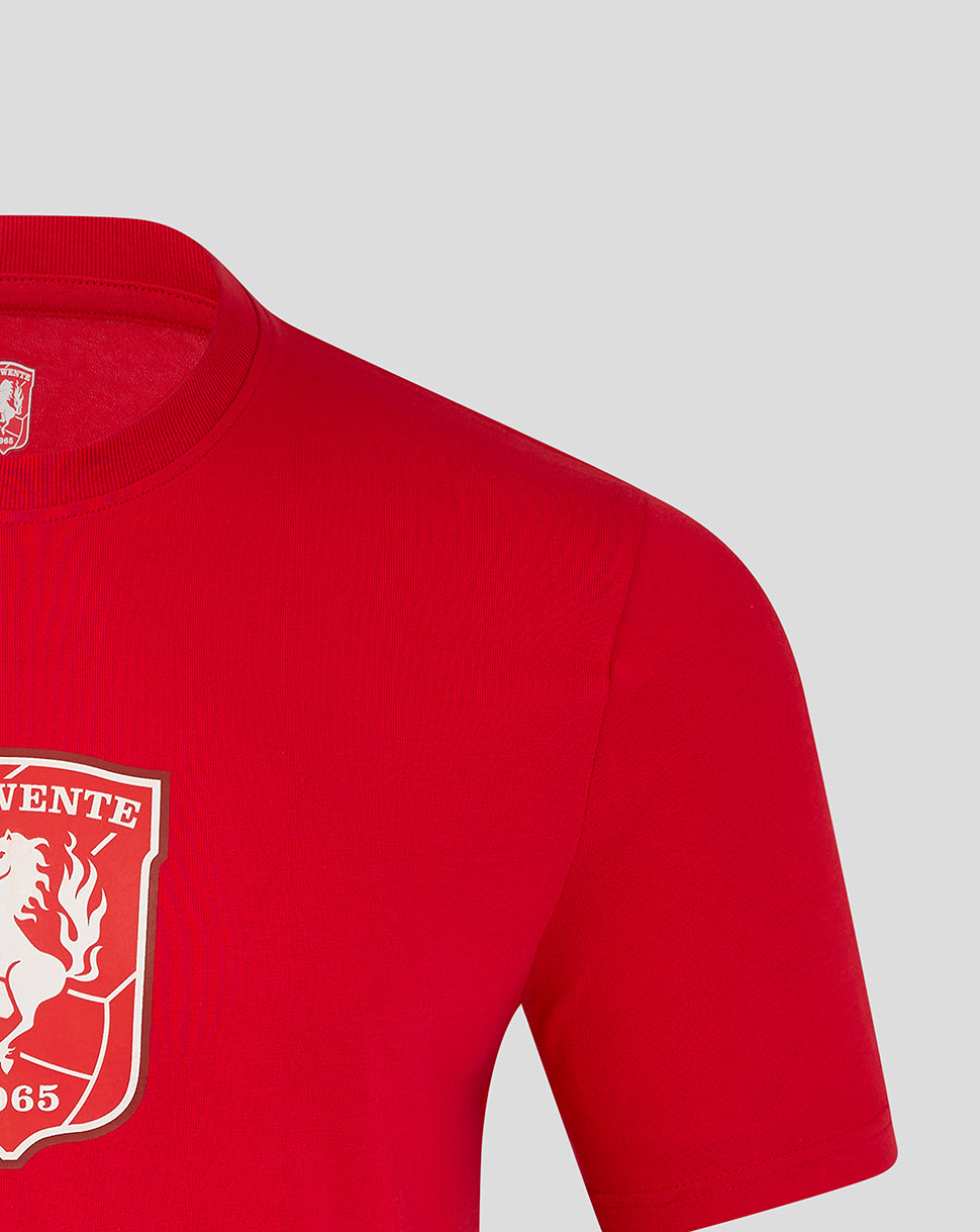 FC Twente Logo Men's Core T-Shirt - Red - Red