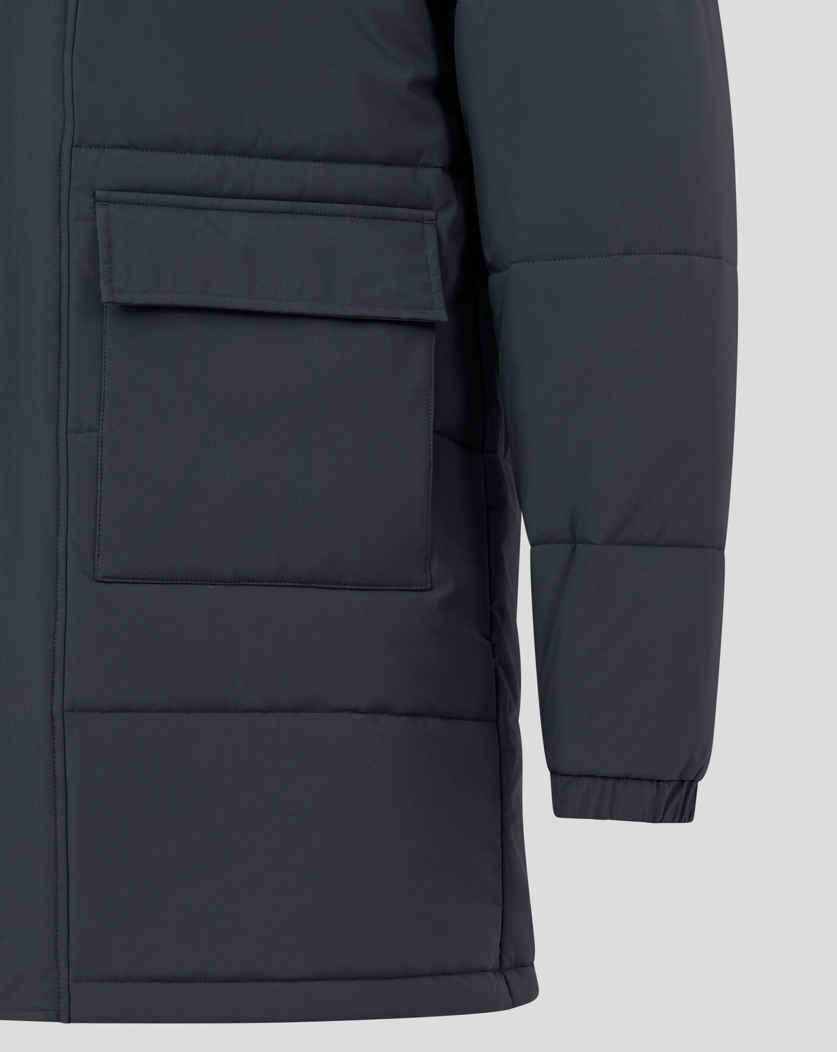 Men's 24/25 Contemporary Parka Jacket - Black/Grey