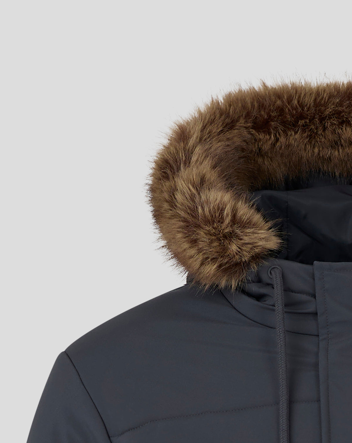 Men's 24/25 Contemporary Parka Jacket - Black/Grey