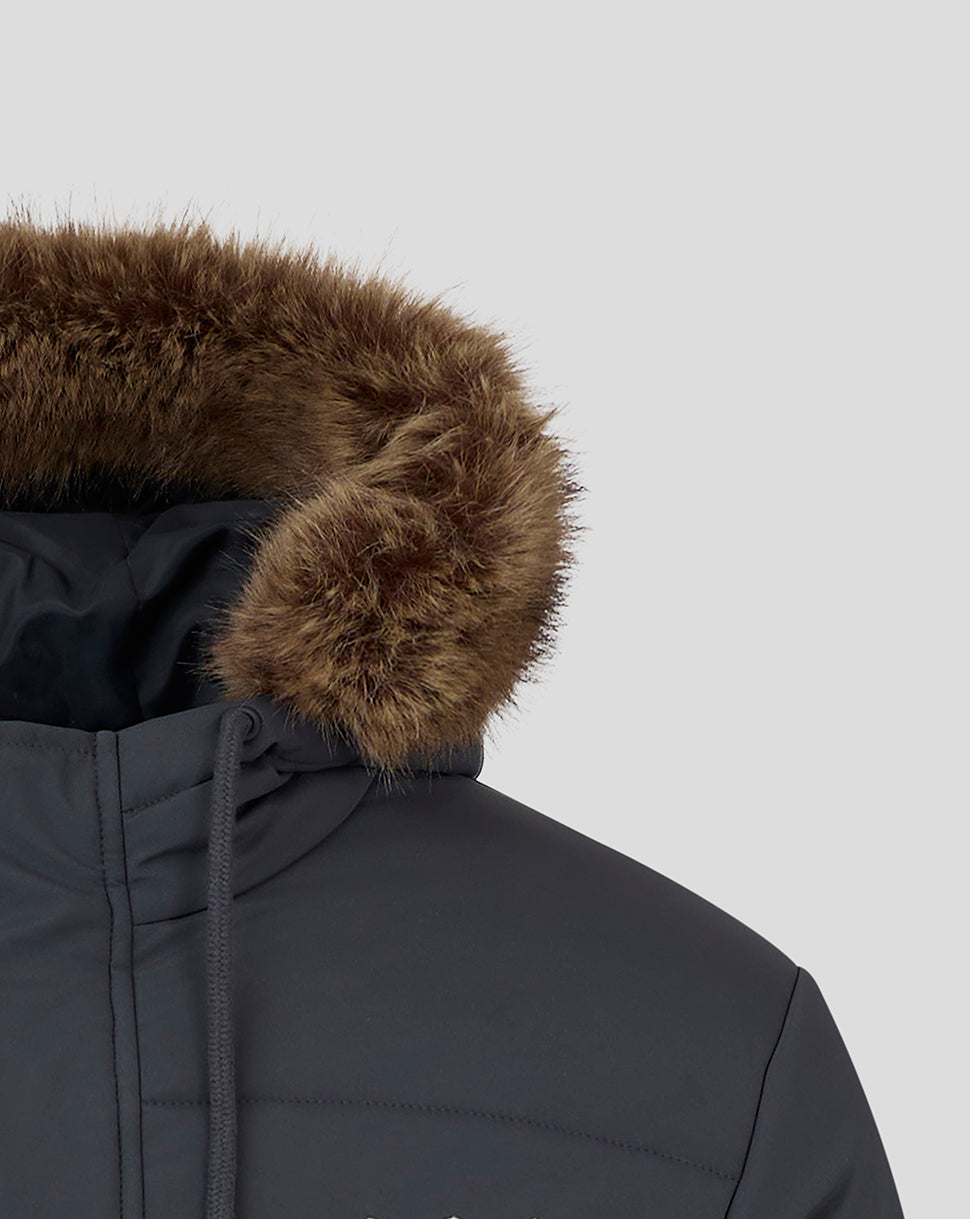 Men's 24/25 Contemporary Parka Jacket - Black/Grey