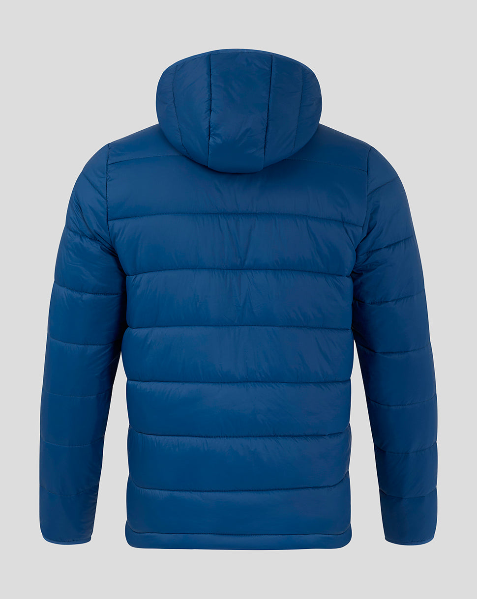 Rangers Men's Core Fan Puffer Jacket - Navy