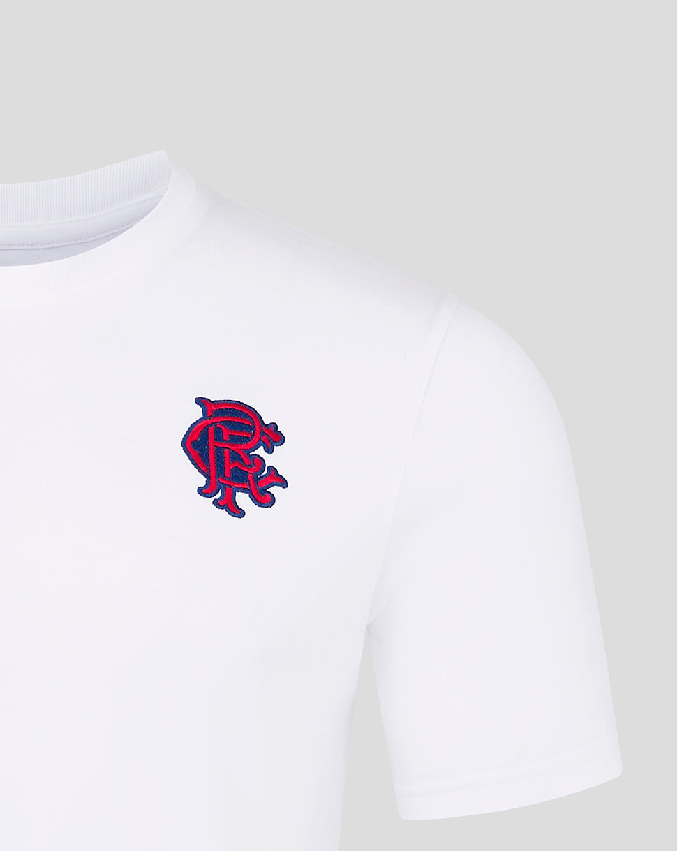 Rangers Men's Core Fan Crest Top - White