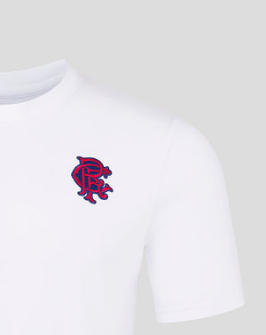 Rangers Men's Core Fan Crest Top - White