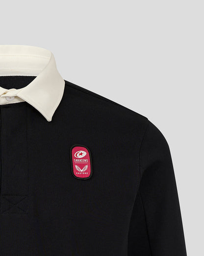Saracens Men's Dual Branded Rugby Jersey