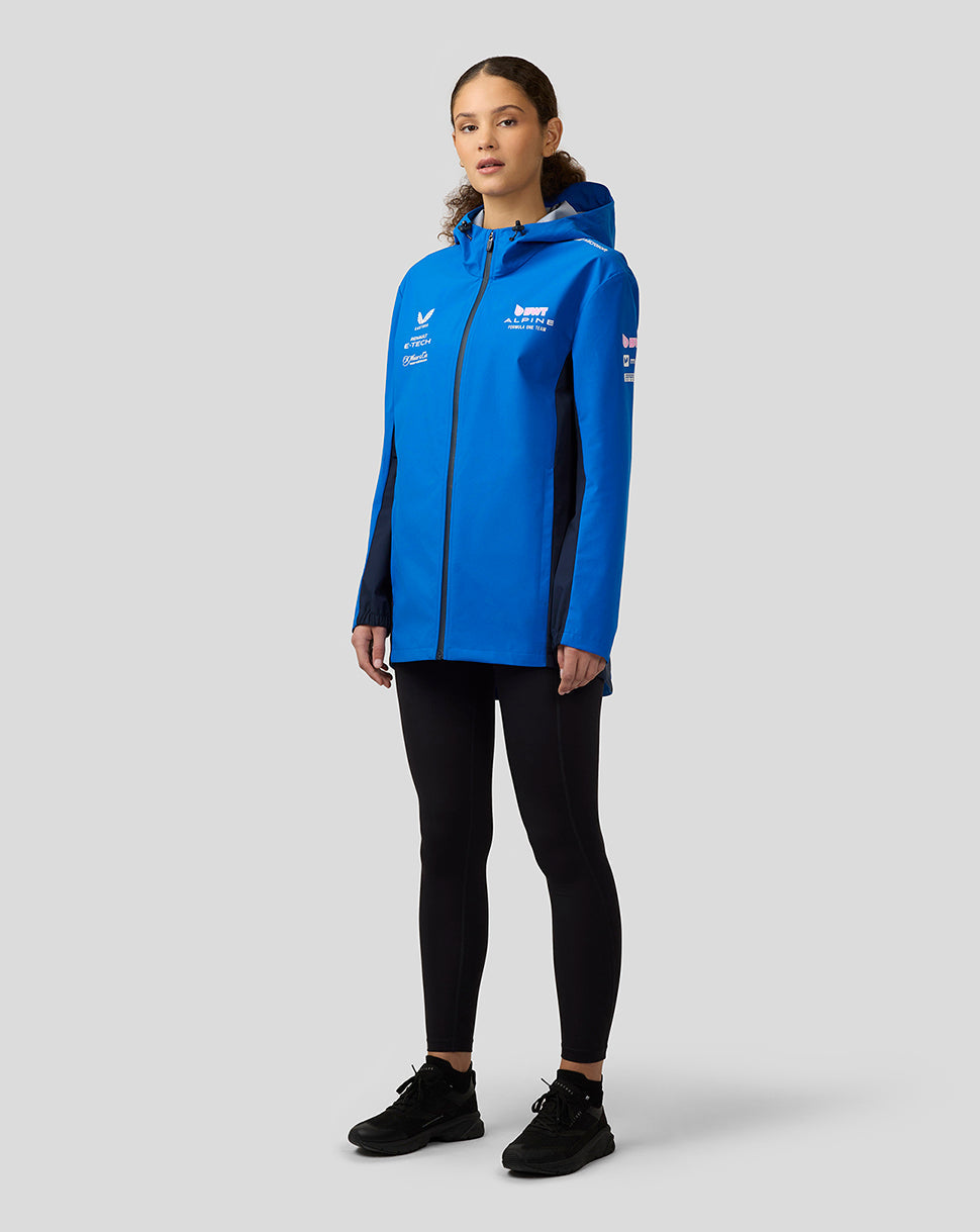 Bwt Alpine Formula One Team’s Official Water Resistant Jacket - Lapis Blue - Lapis Blue