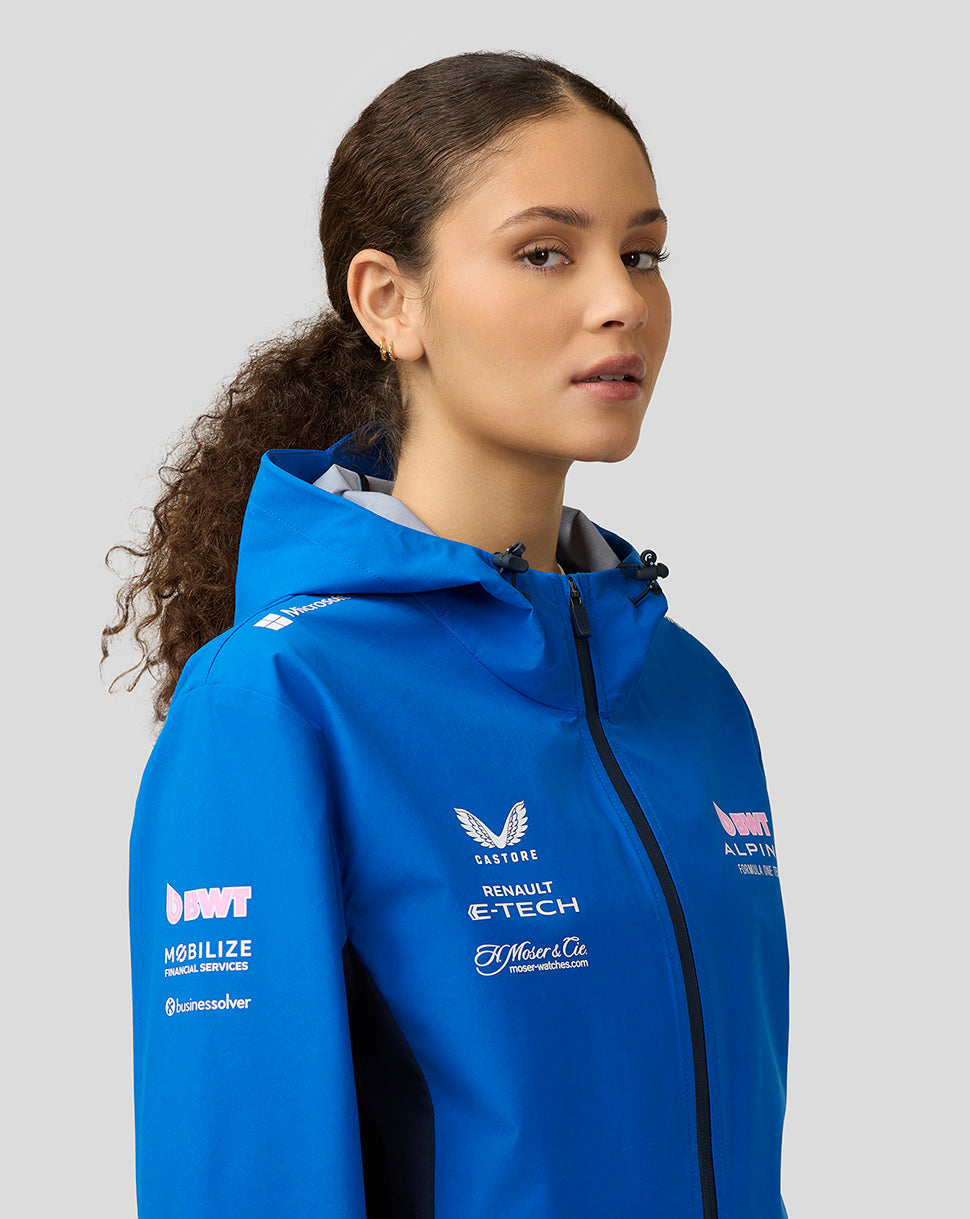 Bwt Alpine Formula One Team’s Official Water Resistant Jacket - Lapis Blue - Lapis Blue
