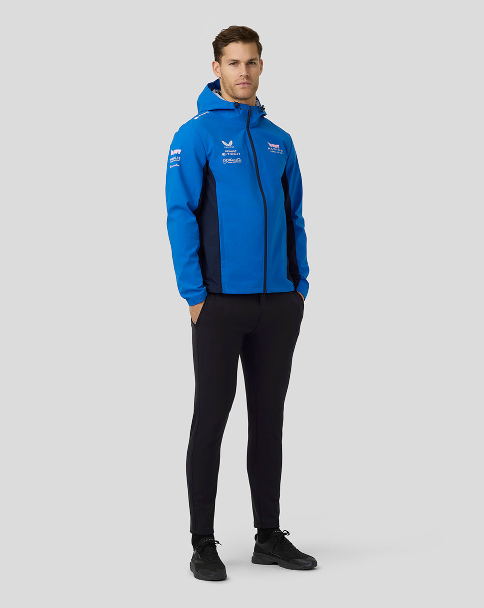 Bwt Alpine Formula One Team’s Official Water Resistant Jacket - Lapis Blue - Lapis Blue