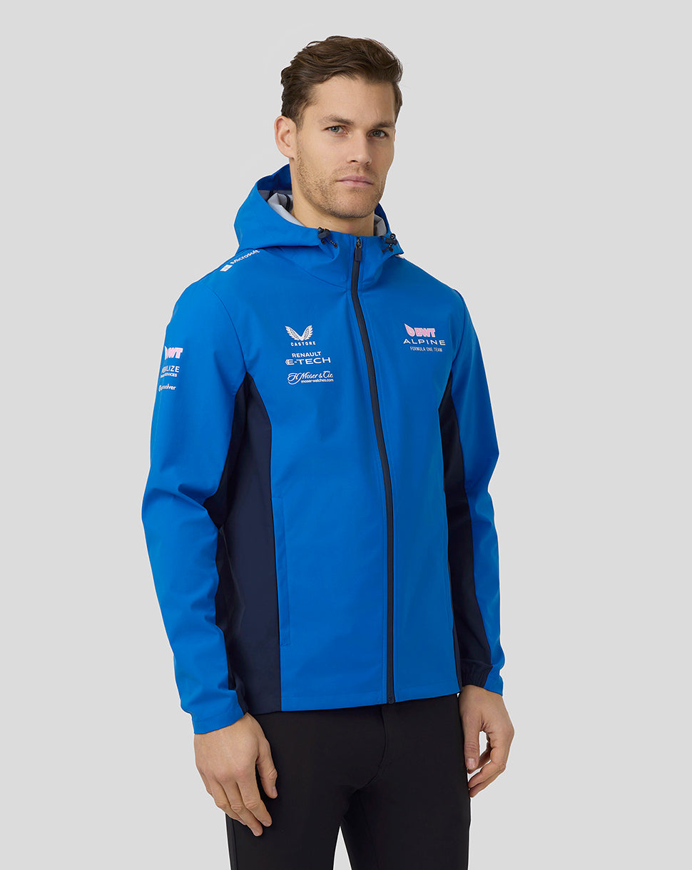 Bwt Alpine Formula One Team’s Official Water Resistant Jacket - Lapis Blue - Lapis Blue