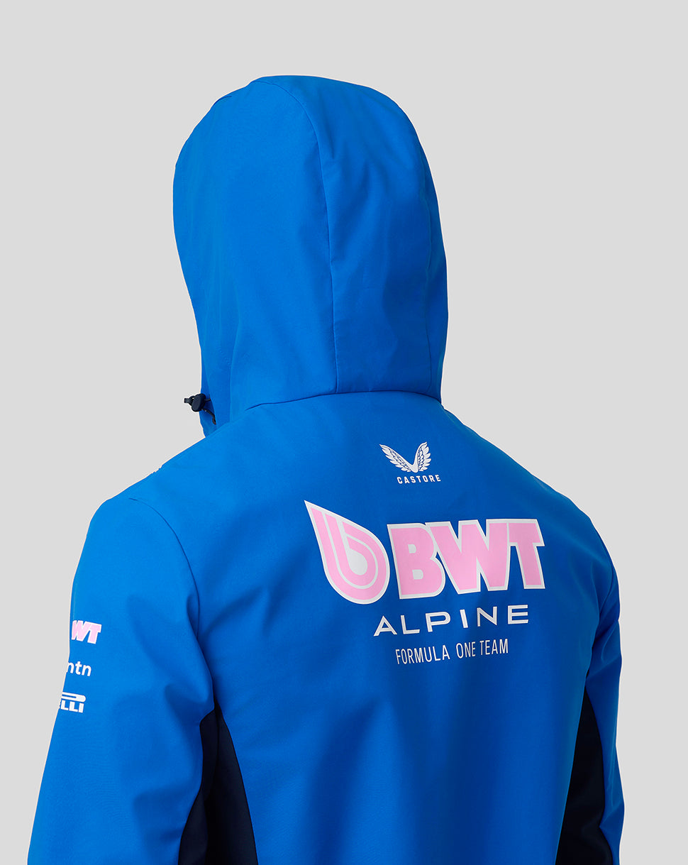 Bwt Alpine Formula One Team’s Official Water Resistant Jacket - Lapis Blue - Lapis Blue