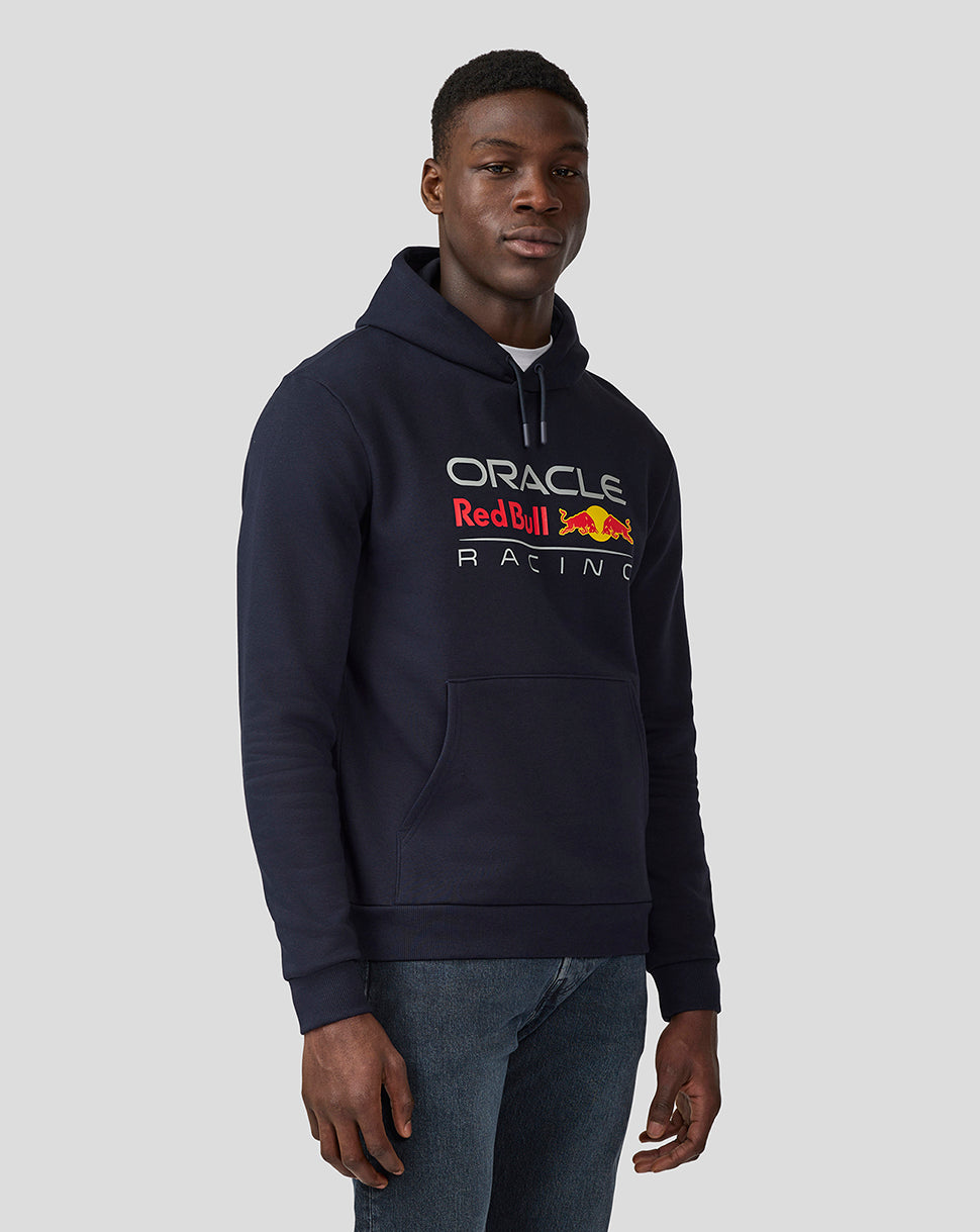 Oracle Red Bull Racing Unisex Large Front Logo Hoodie - Night Sky - Night Sky