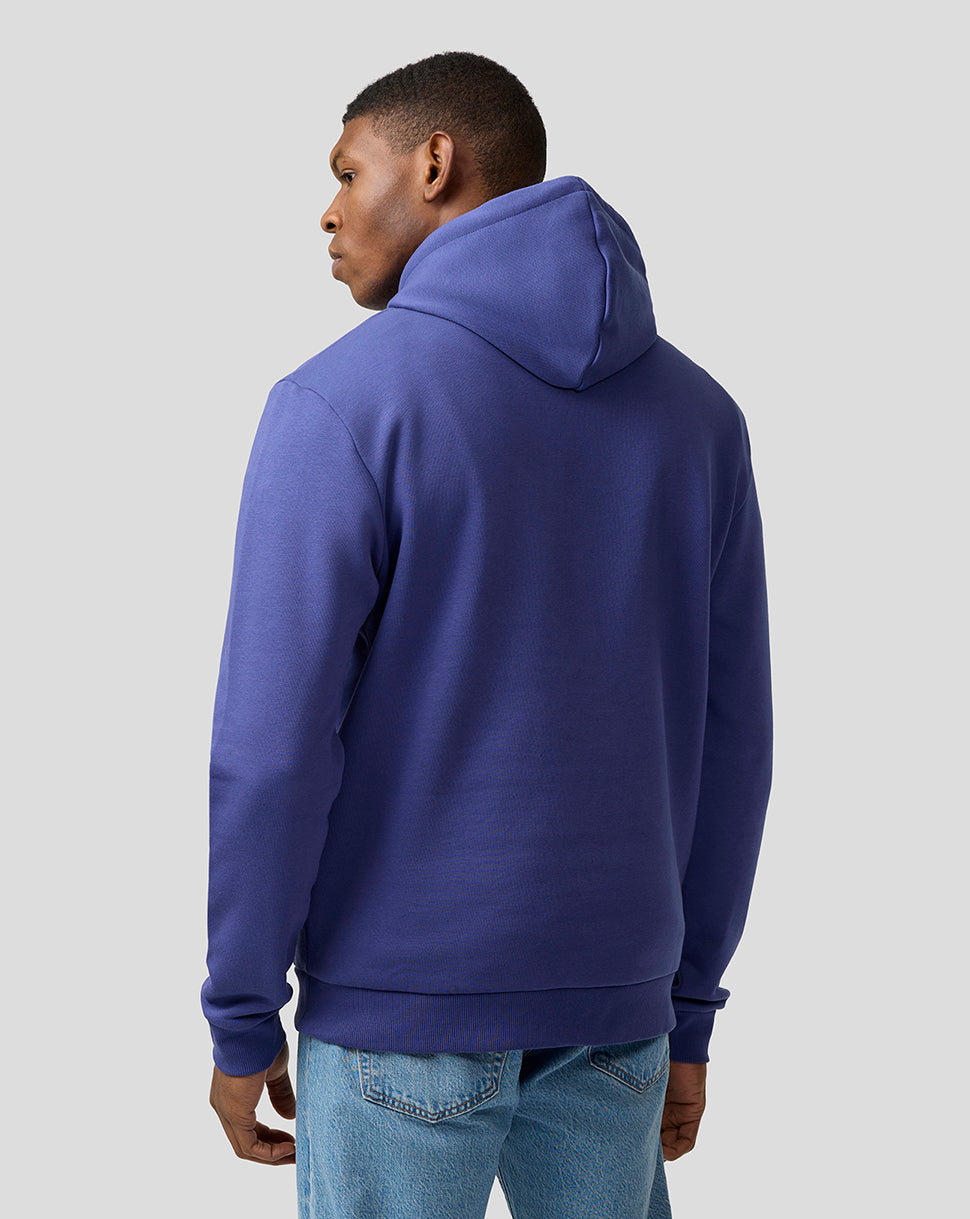 Oracle Red Bull Racing Unisex Large Front Logo Hoodie - Skipper Blue