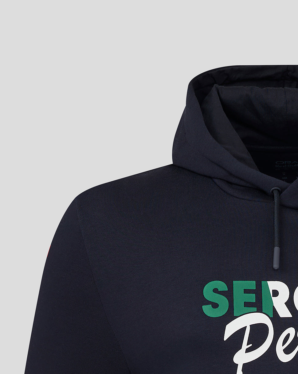 Oracle Red Bull Racing Unisex Sergio Perez Flag Pullover Hoodie - Night Sky - Night Sky