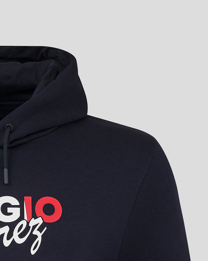 Oracle Red Bull Racing Unisex Sergio Perez Flag Pullover Hoodie - Night Sky