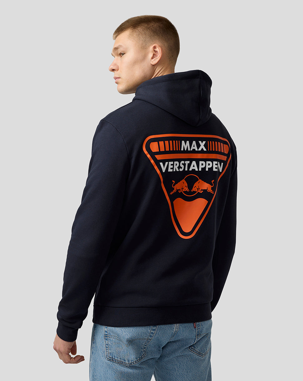 Oracle Red Bull Racing Unisex Max Verstappen Crest Pullover Hoodie - Night Sky - Night Sky