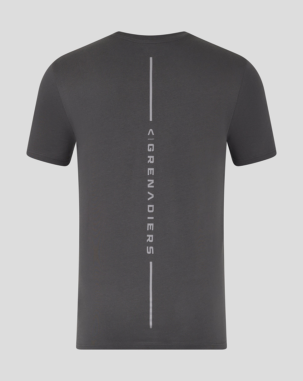 Ineos Grenadiers 2025 Unisex Dual Brand T-Shirt - Grey - Grey