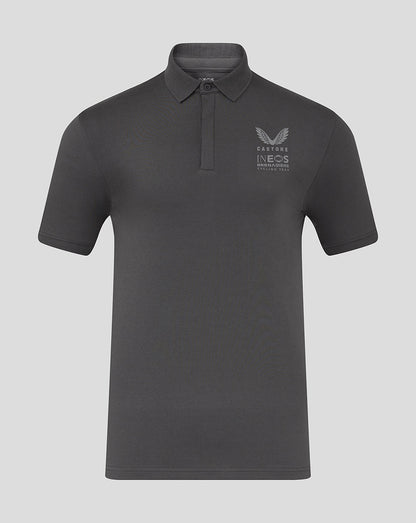 Ineos Grenadiers 2025 Unisex Dual Brand Short Sleeve Polo Shirt - Grey