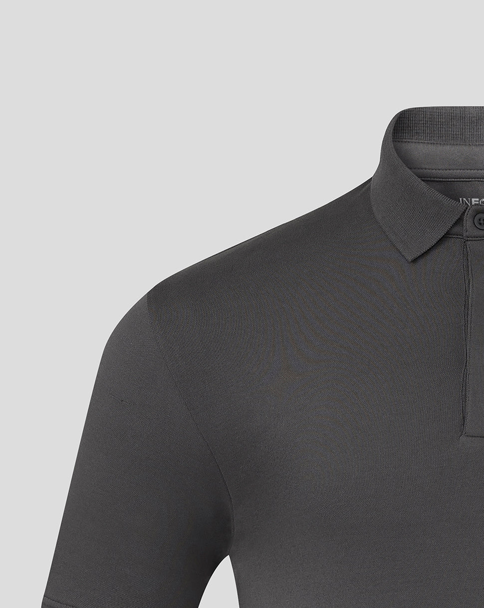 Ineos Grenadiers 2025 Unisex Dual Brand Short Sleeve Polo Shirt - Grey