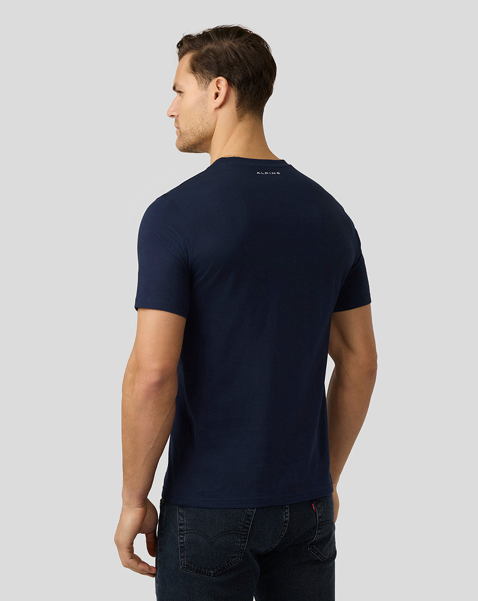 Alpine Unisex Core essentials T-Shirt - Black Iris - Black Iris