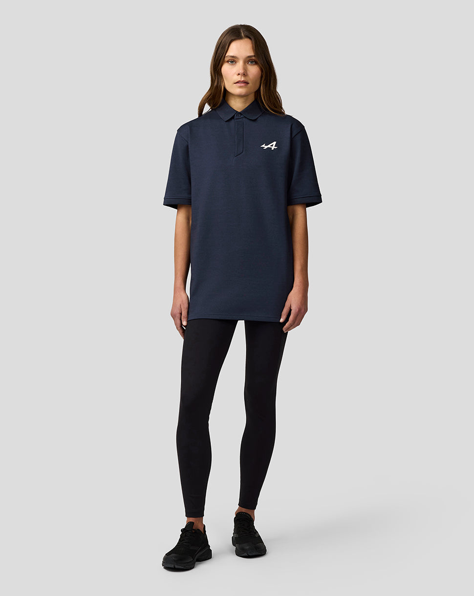 Alpine Unisex Core essentials Polo Shirt - Black Iris - Black Iris