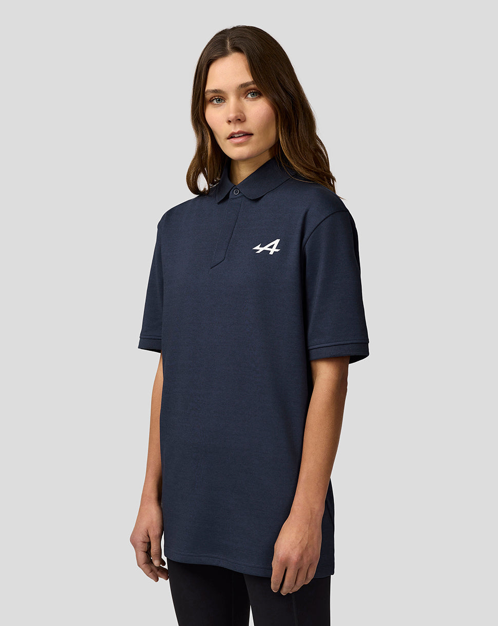 Alpine Unisex Core essentials Polo Shirt - Black Iris - Black Iris