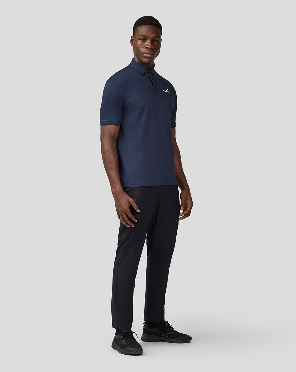 Alpine Unisex Core essentials Polo Shirt - Black Iris - Black Iris