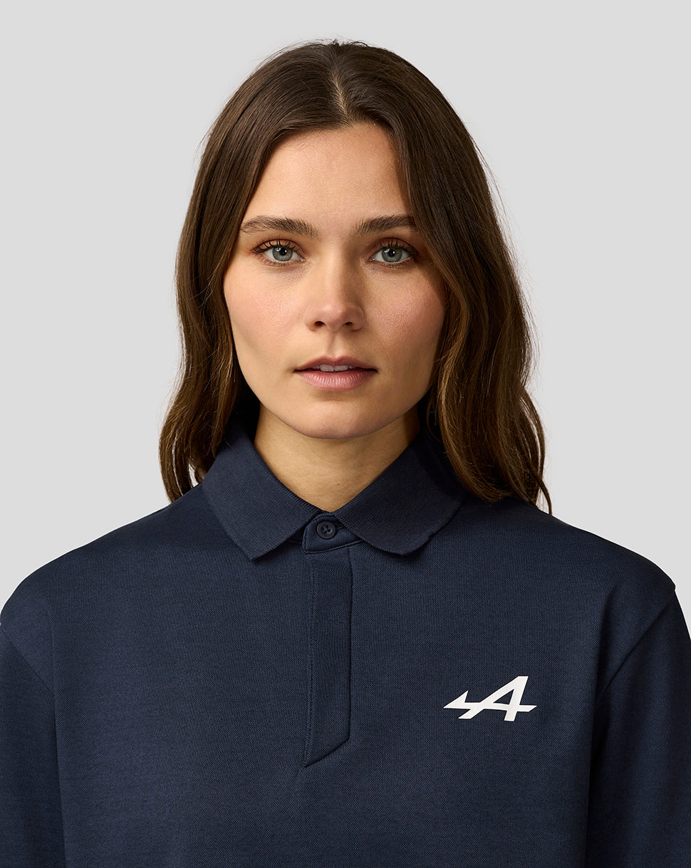 Alpine Unisex Core essentials Polo Shirt - Black Iris - Black Iris