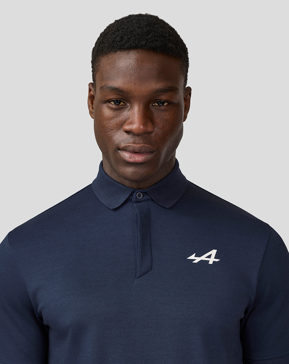 Alpine Unisex Core essentials Polo Shirt - Black Iris - Black Iris
