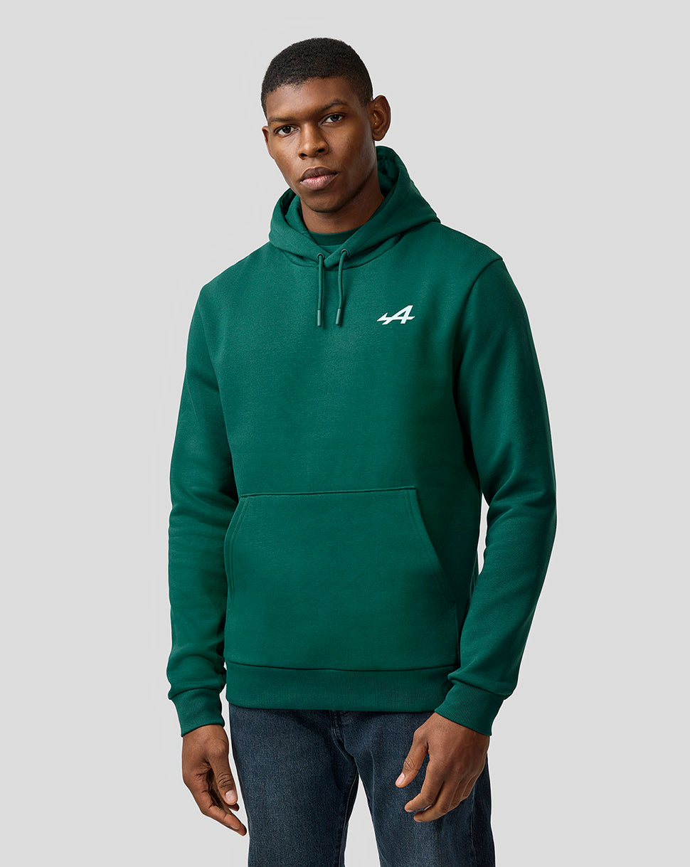 Alpine Unisex Graphic Hoodie - Botanical Green - Botanical Green
