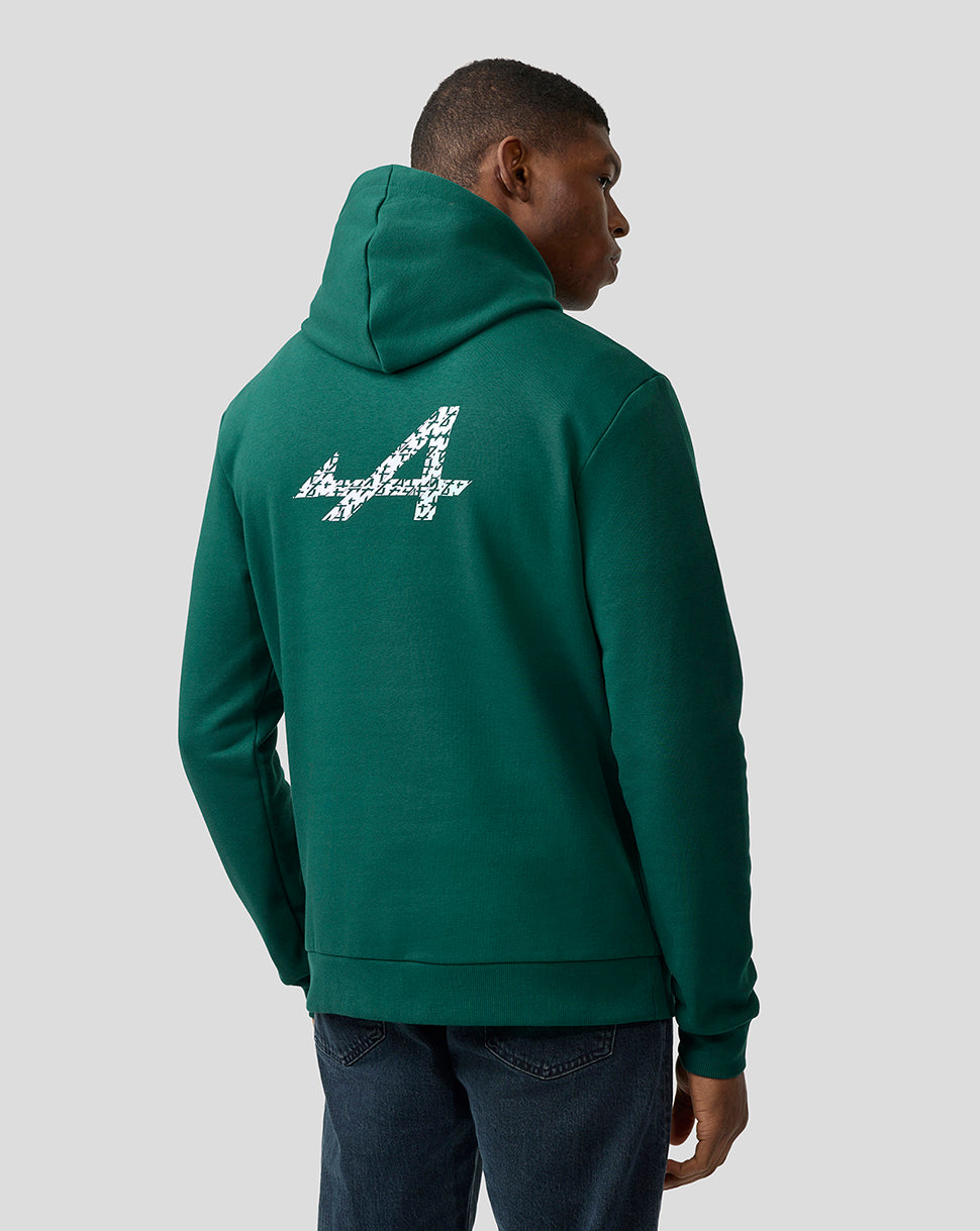 Alpine Unisex Graphic Hoodie - Botanical Green - Botanical Green
