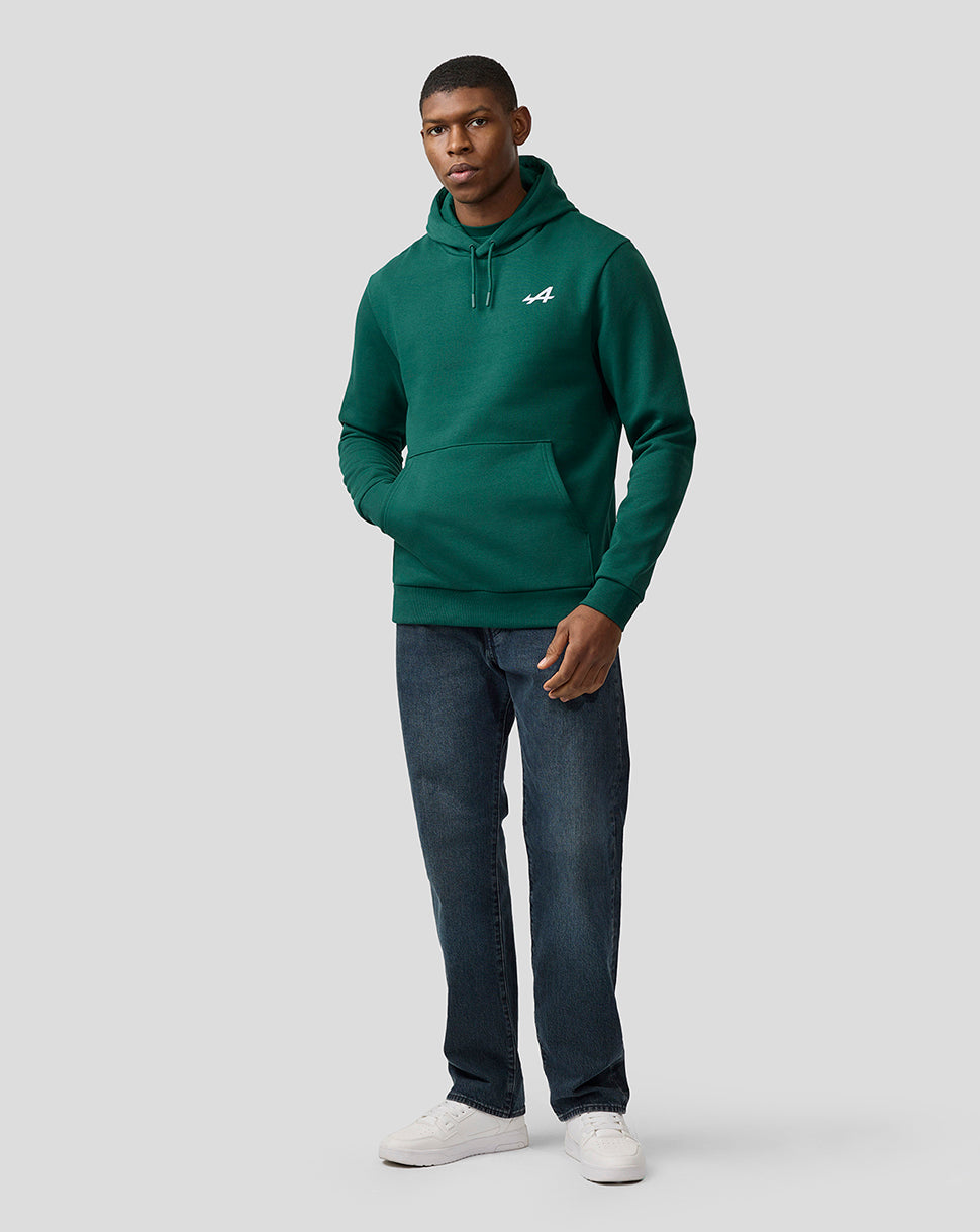 Alpine Unisex Graphic Hoodie - Botanical Green - Botanical Green