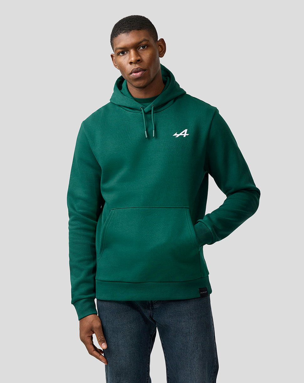 Alpine Unisex Graphic Hoodie - Botanical Green - Botanical Green