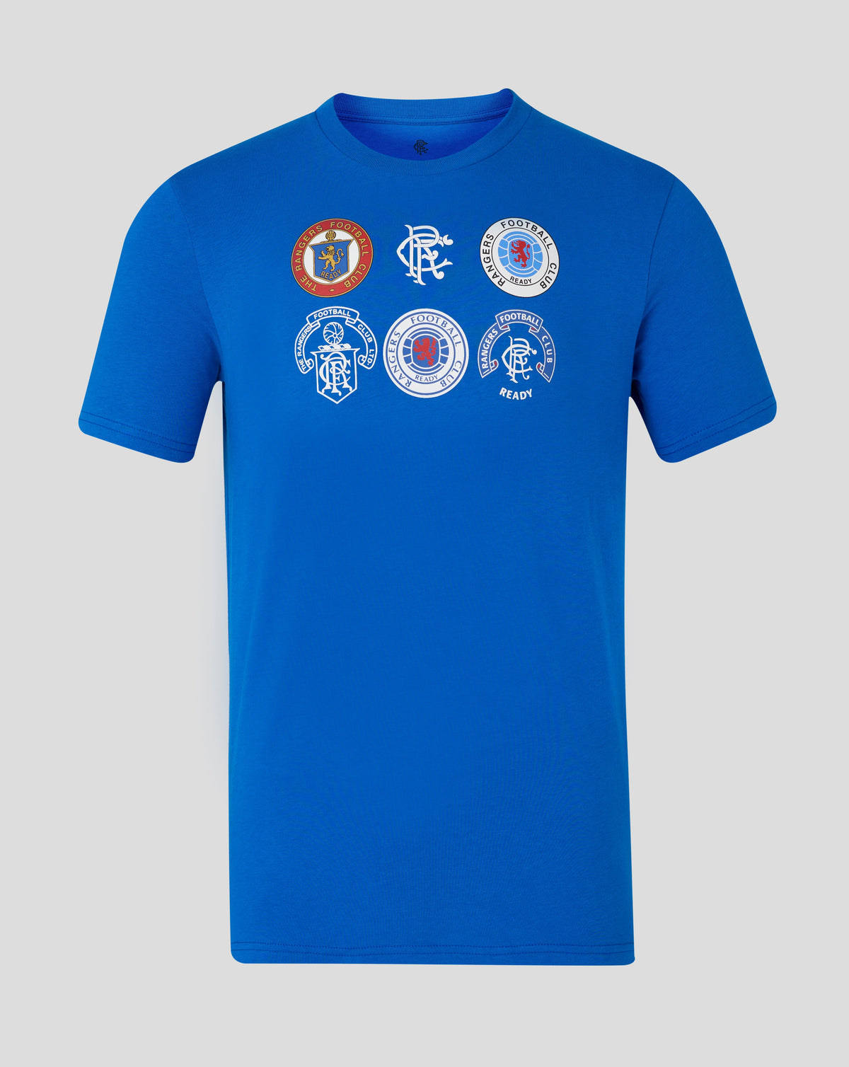 Rangers Unisex 25/26 Badge Tee - Lapis Blue - Lapis Blue