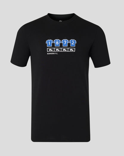Rangers Unisex 25/26 Changing Room Tee - Caviar