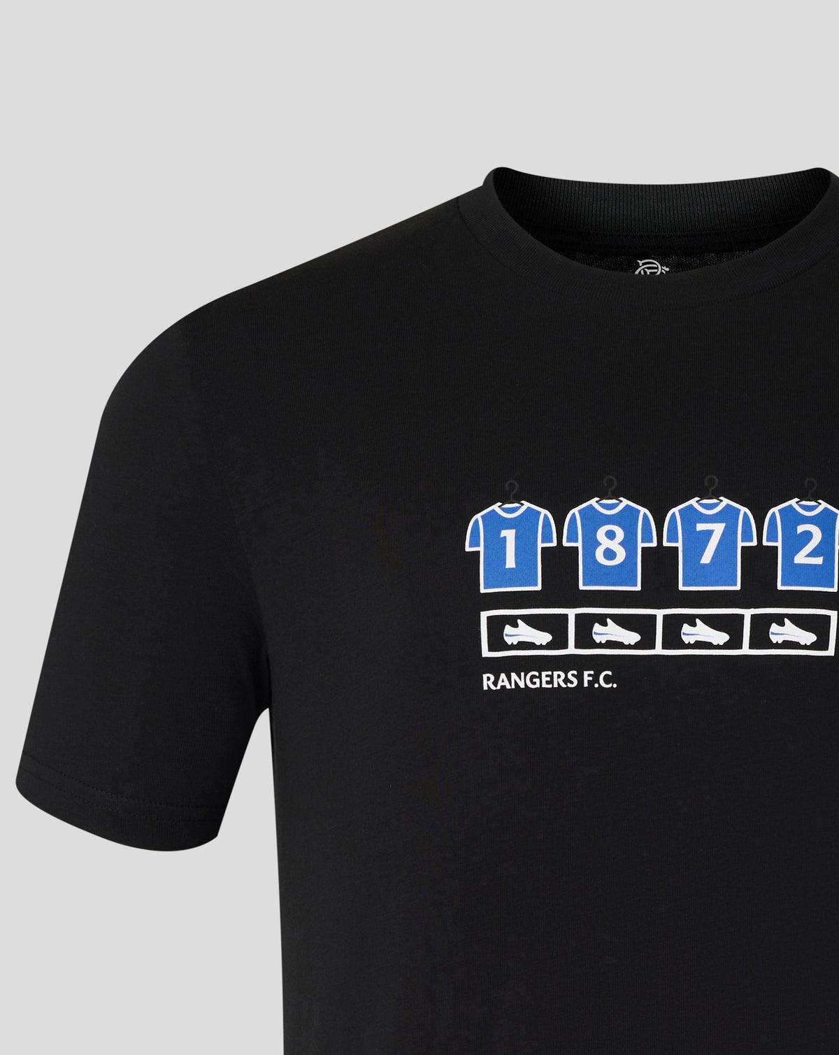 Rangers Unisex 25/26 Changing Room Tee - Caviar - Caviar