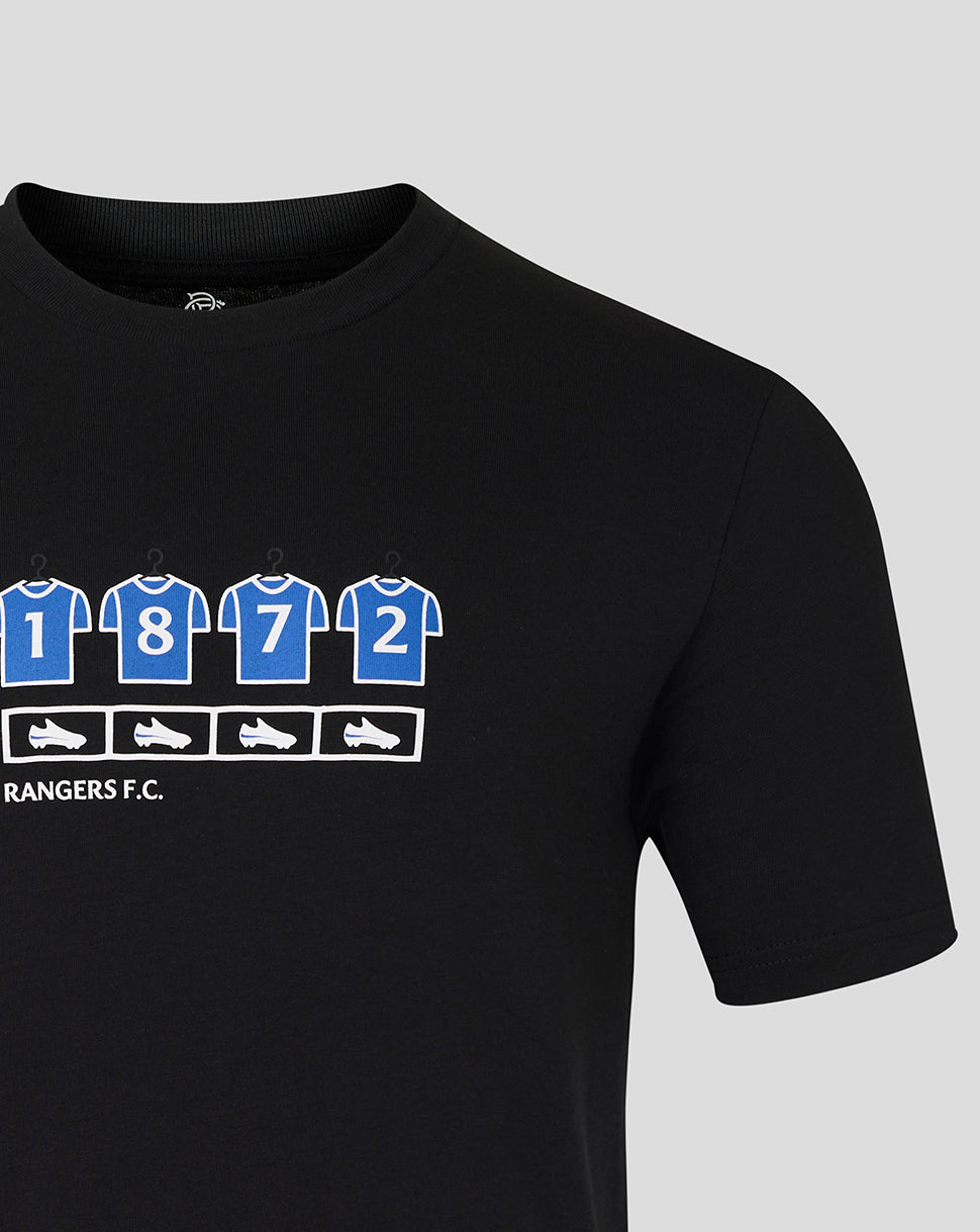 Rangers Unisex 25/26 Changing Room Tee - Caviar