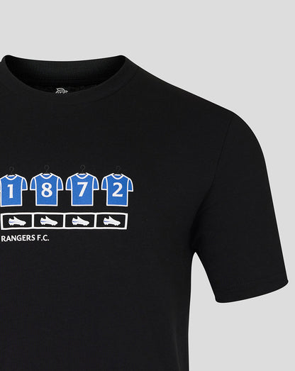 Rangers Unisex 25/26 Changing Room Tee - Caviar