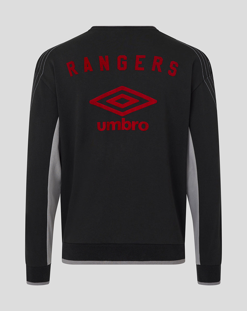 Rangers Adults 25/26 Travel Crew Sweat - Caviar