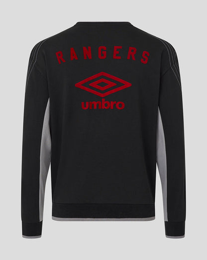 Rangers Adults 25/26 Travel Crew Sweat - Caviar