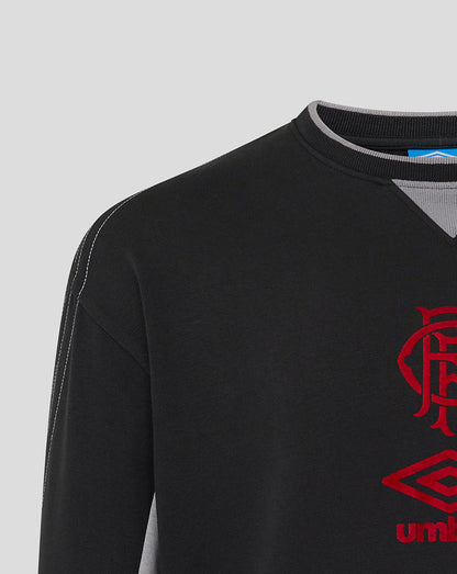 Rangers Adults 25/26 Travel Crew Sweat - Caviar