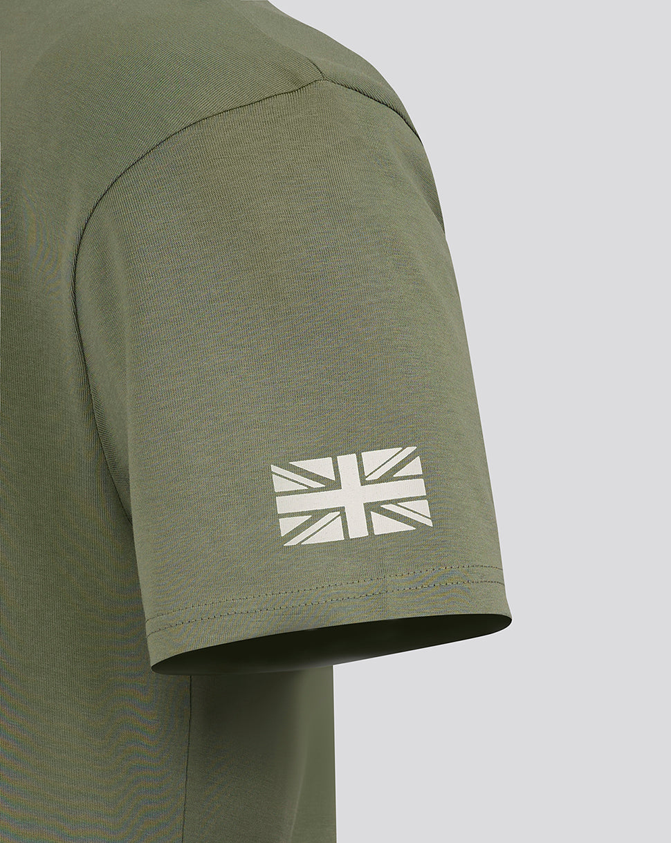 BWT Alpine Formula 1 Team Silverstone Oversized T-Shirt - Green - Deep Lichen Green