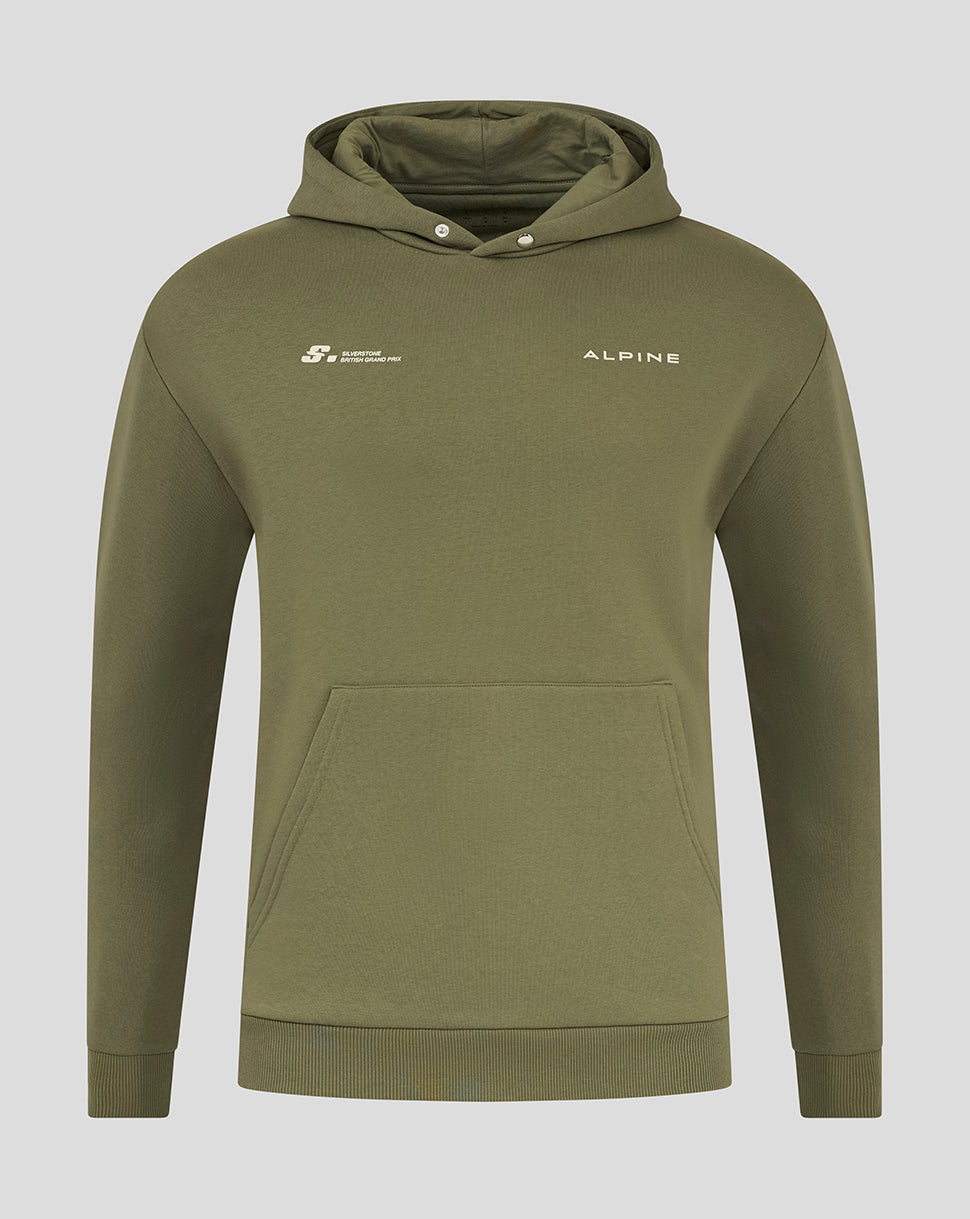 Alpine Formula 1 Team Silverstone Oversized Unisex Hoodie - Green - Deep Lichen Green